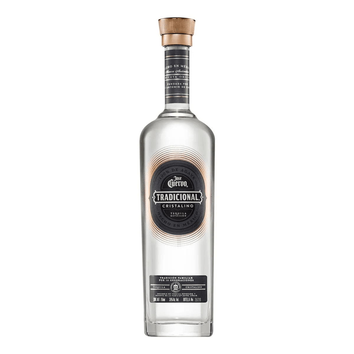 José Cuervo Tradicional Reposado Cristalino 750 Ml