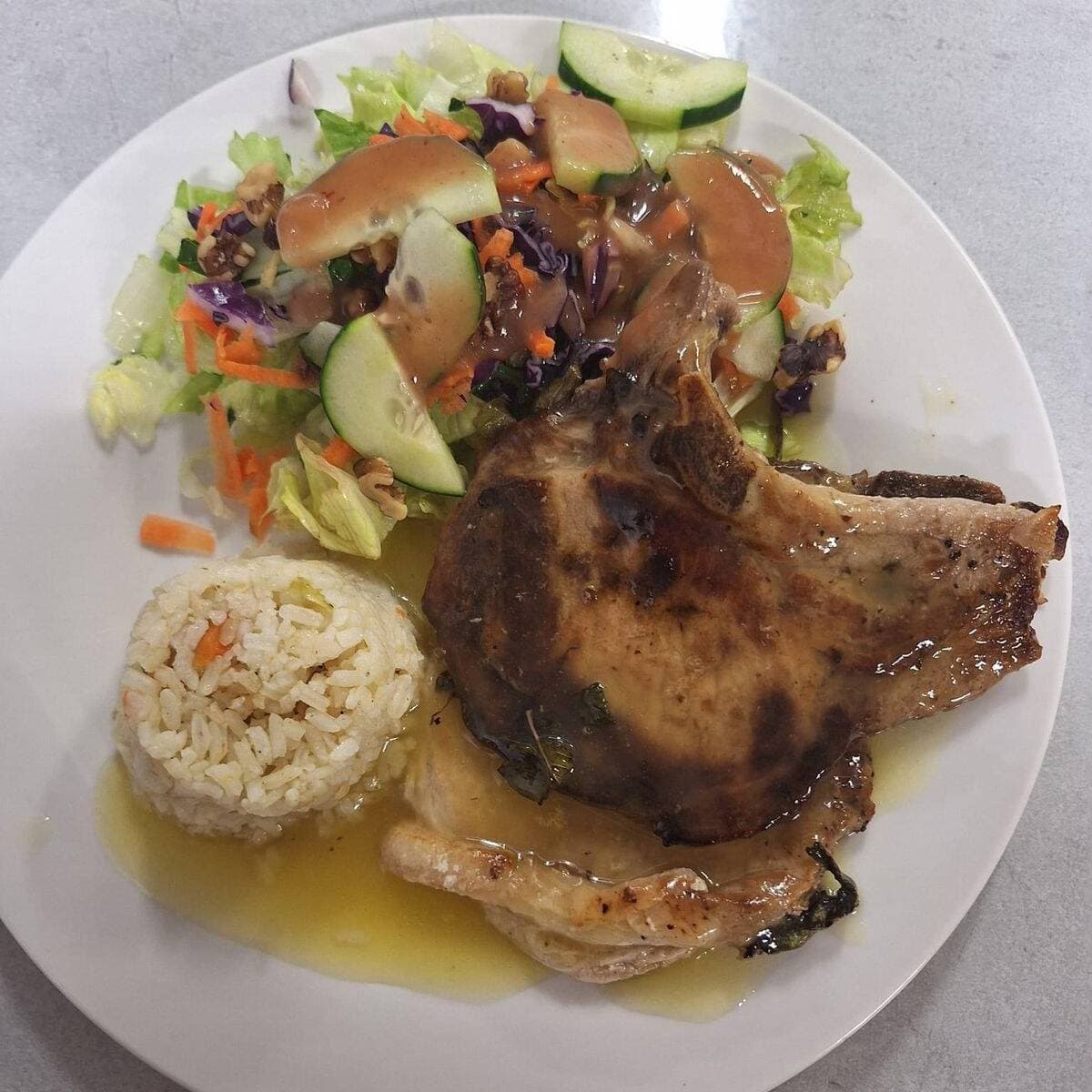 Chuleta COMIDA COMPLETA