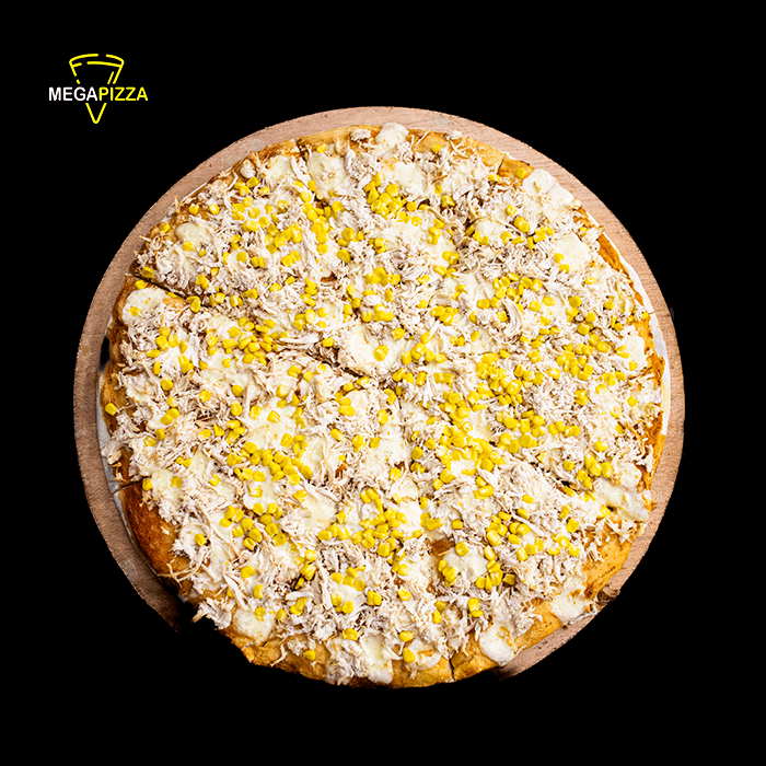 Pizza Grande Pollo y Maíz