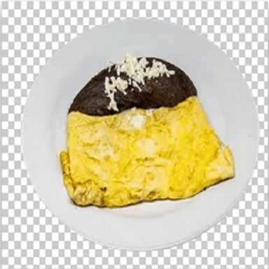 Omelette natural