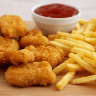 Nuggets de Pollo con Papas