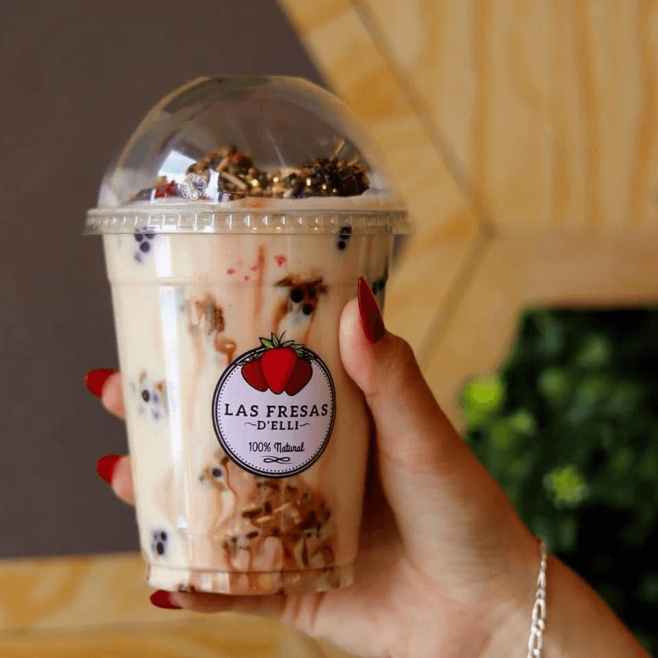 Zarzamoras con Crema