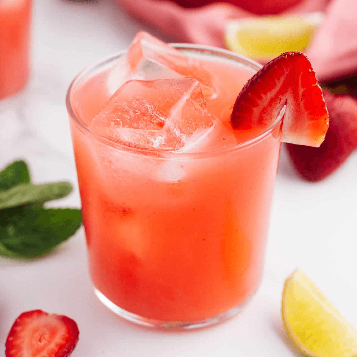 Agua de Fresa 1 lt