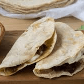 Quesadilla chica de sesos