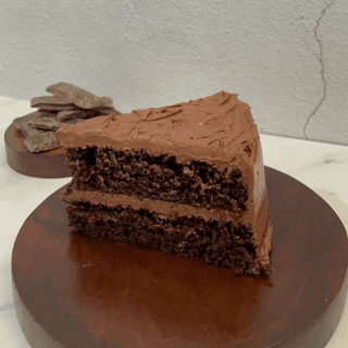 Rebanada de Pastel de Chocolate