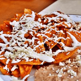 Chilaquiles Rojos Sencillos