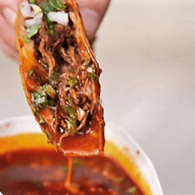 5 Tacos de Barbacoa