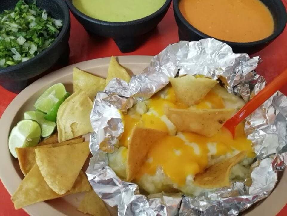 Papa Asada Sencilla