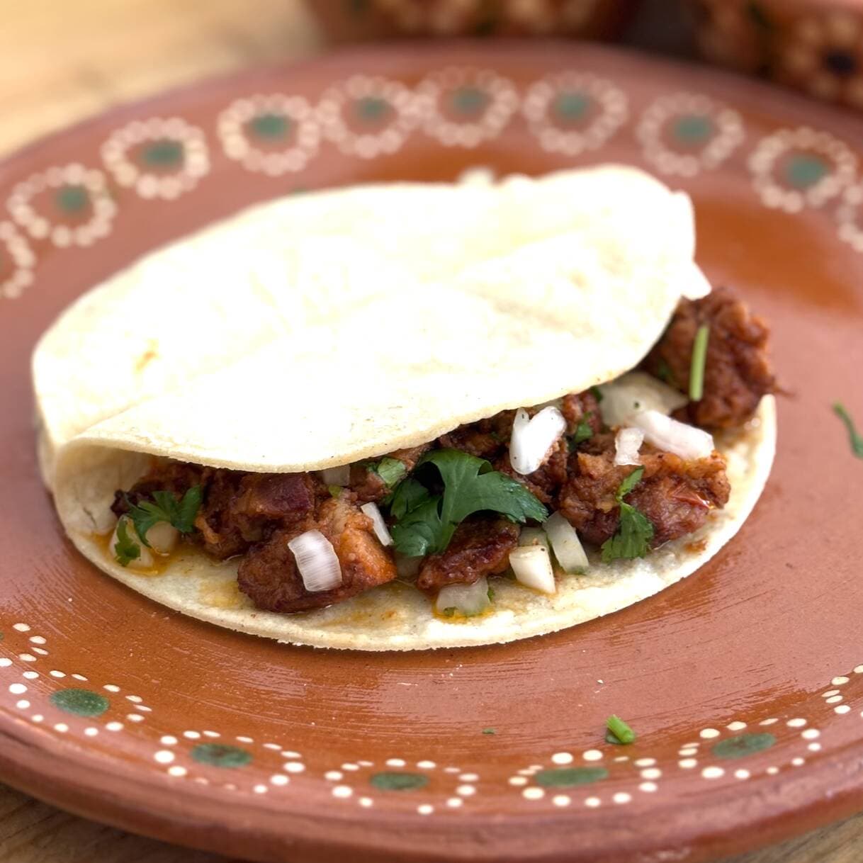 Taco de Chicharron