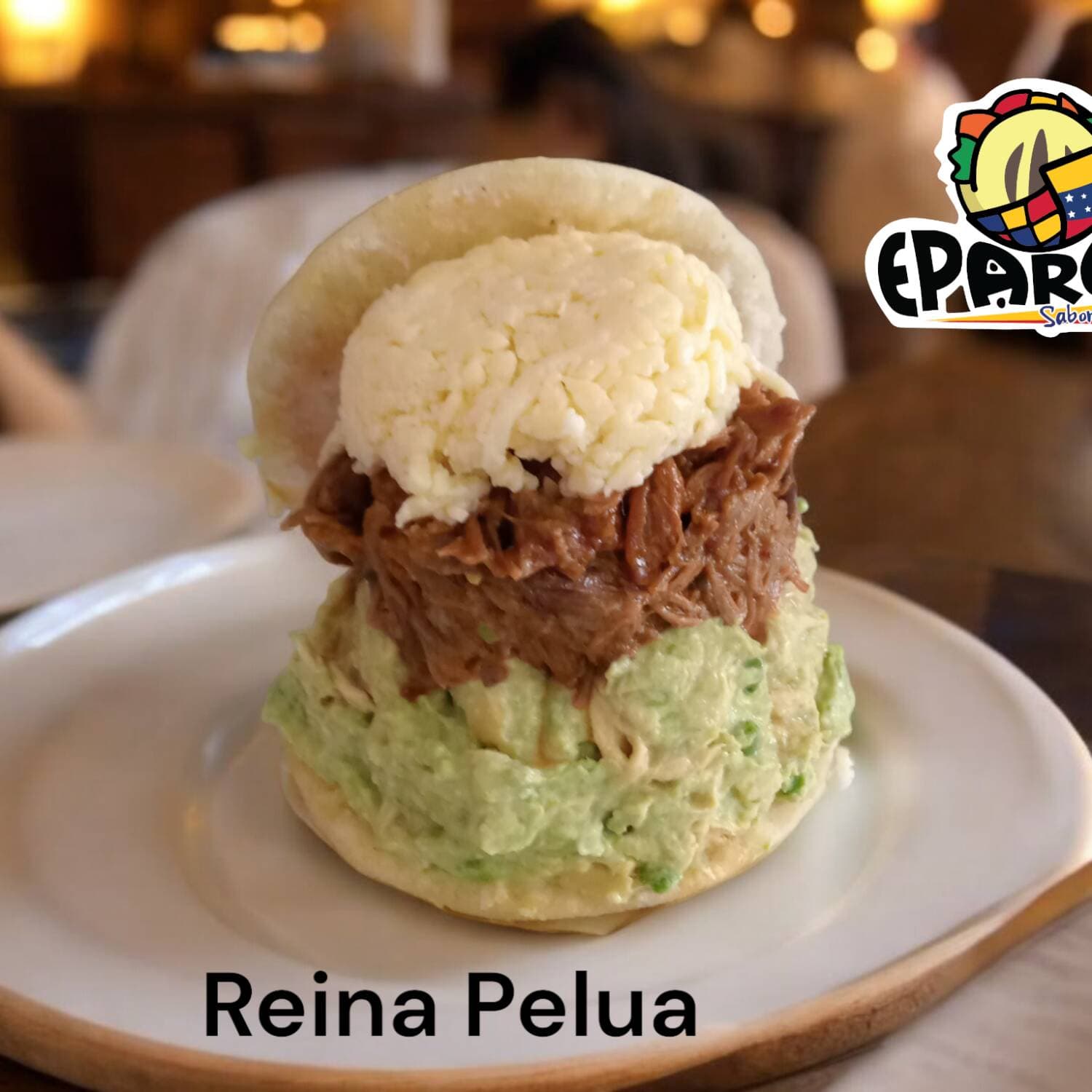 Arepa Reina Pelua