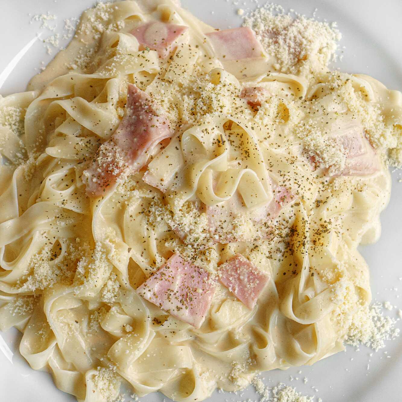 Fetuccini en Salsa al Alfredo
