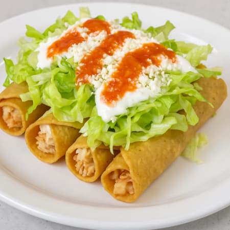 Taquitos Dorados (4 Pz) Pollo