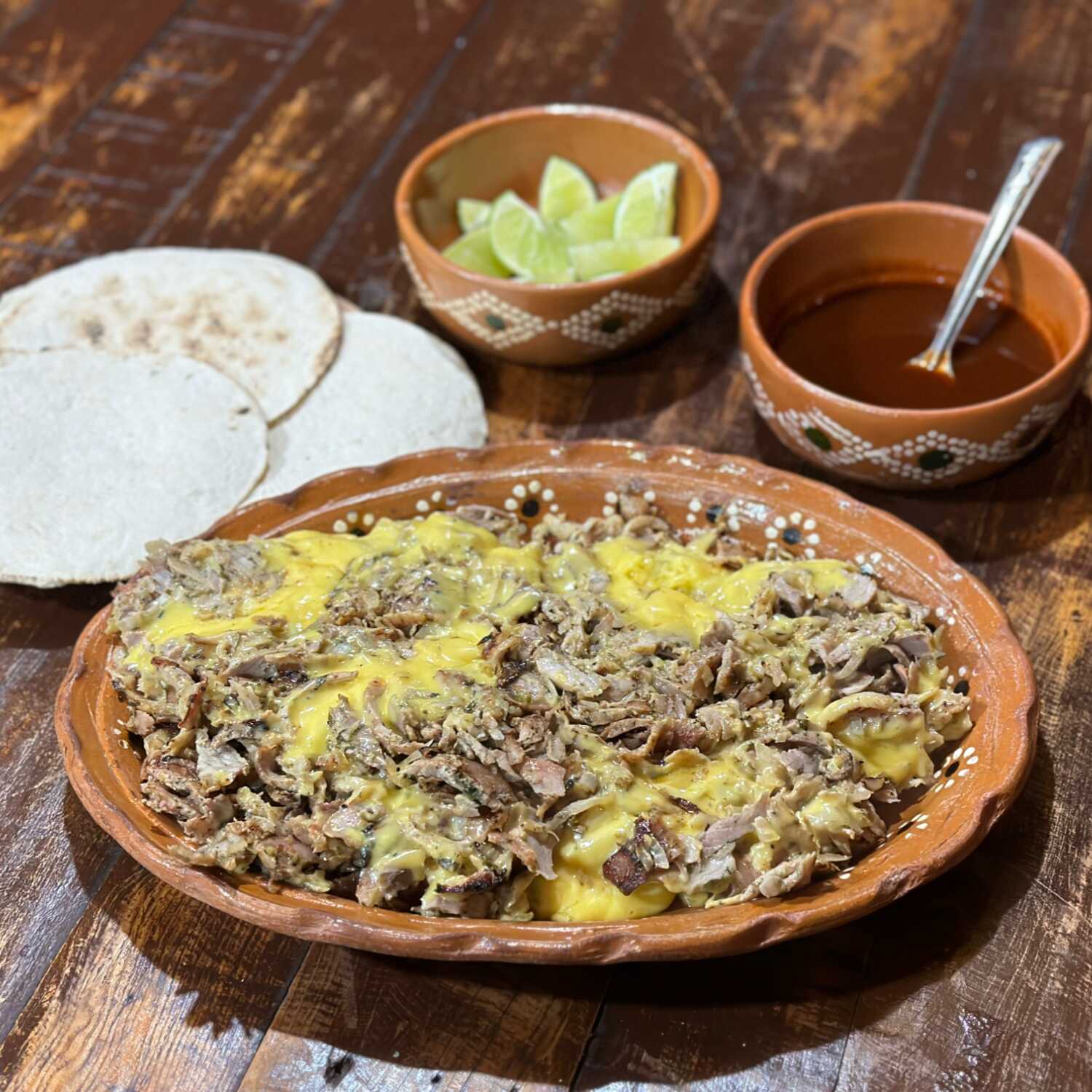 1/2 kg de árabe con queso