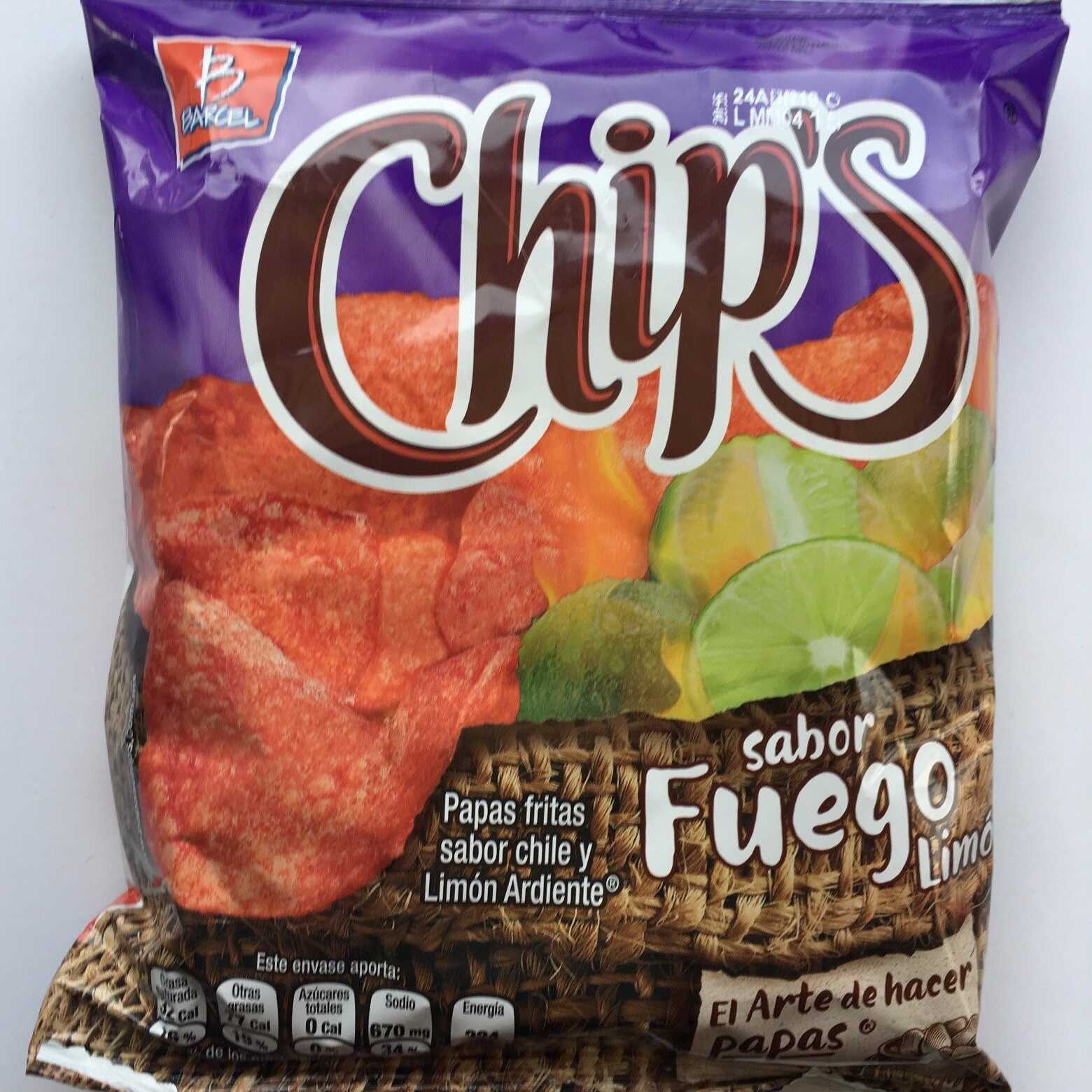 CHIPS FUEGO 170GR FAMILIARES