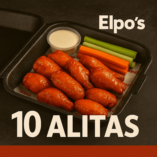 Alitas 10 piezas