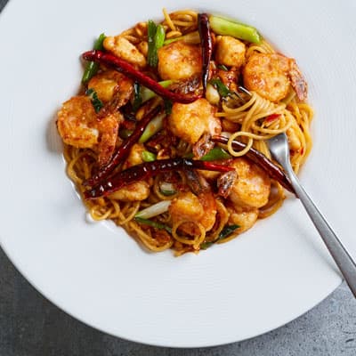 Kung Pao Spaghetti Pollo