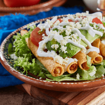 Tacos Dorados+ Refrezco