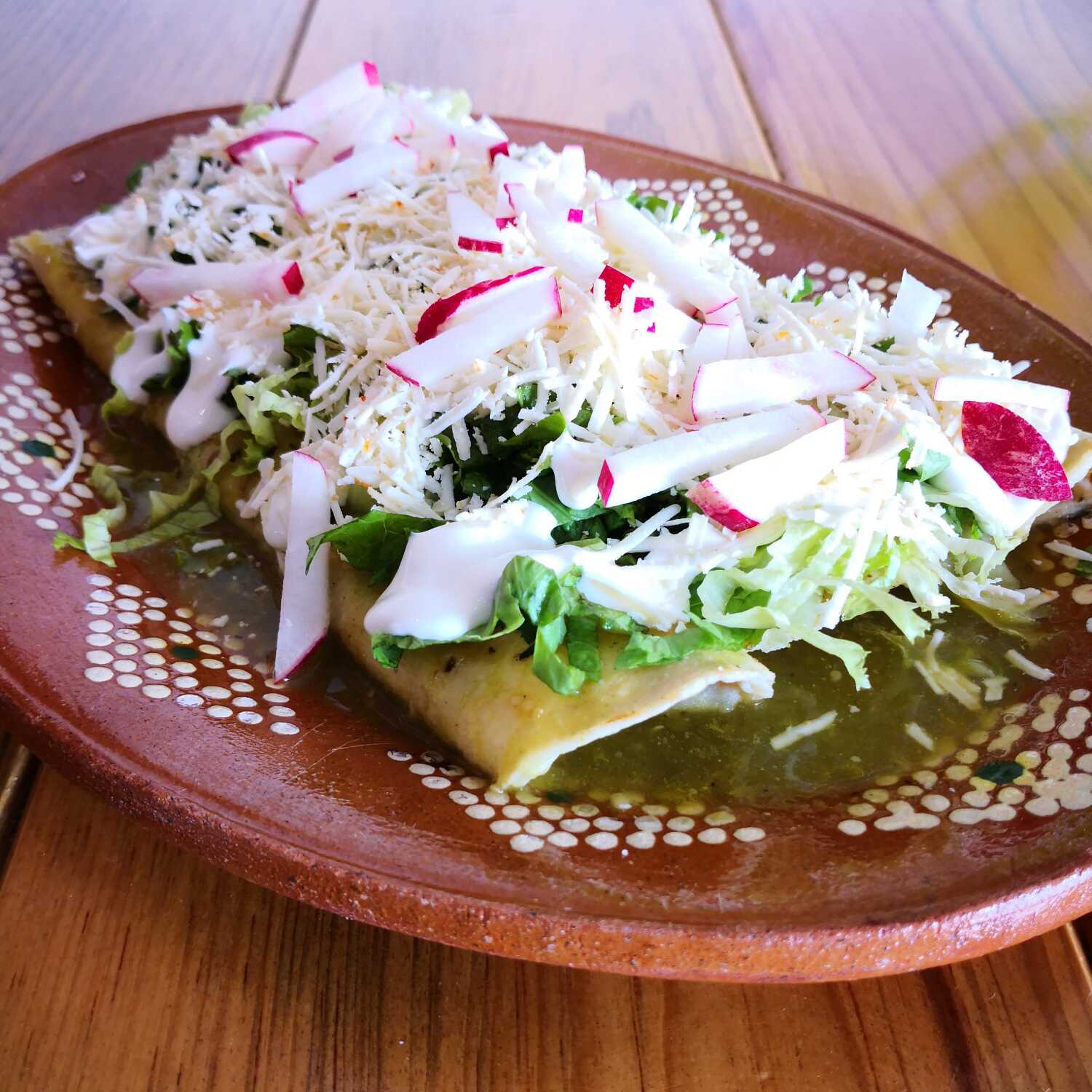 Combo Enchiladas + Agua fresca