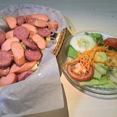 salchipapa mixta
