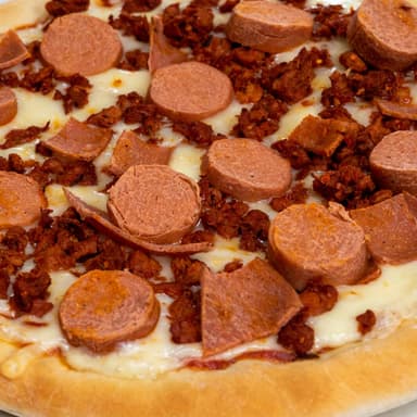 Pizza de carnes frias chica