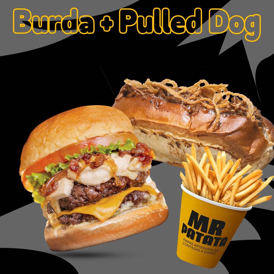 DUO Mr Burda + Pulled Dog