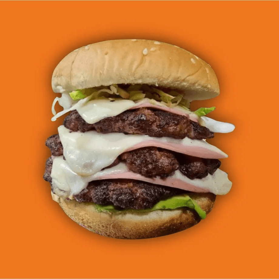 Hamburguesa Triple Res