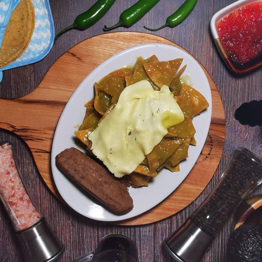 CHILAQUILES VERDES TRADICIONALES