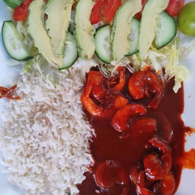 Camarones a la Diabla