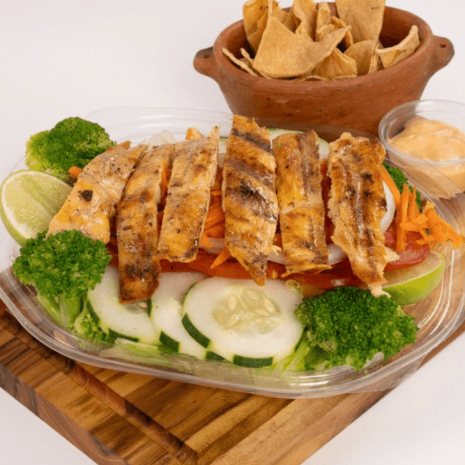 Ensalada Verde con Pollo