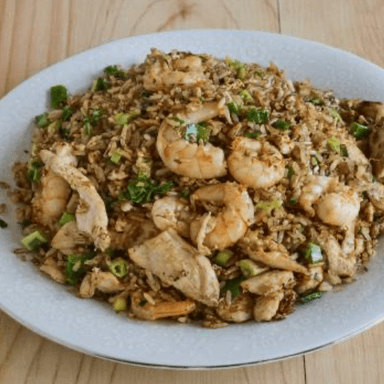 Arroz Frito con Camarón y Pollo (ENTERO)