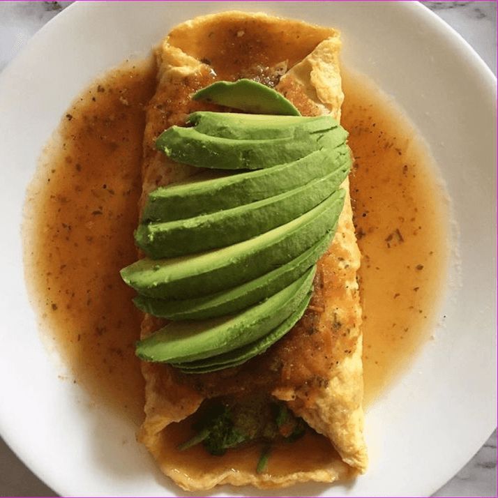 Omelette de Aguacate