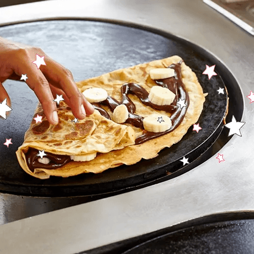 Crepe Fudge Plátano
