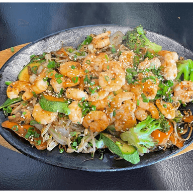 Tepanyaki de Camarón, Salmón, Atún o Robalo