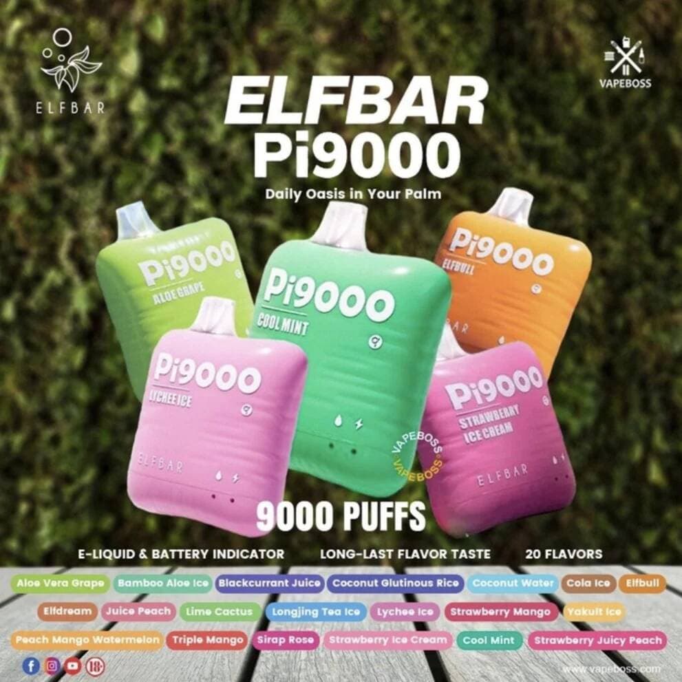 Vaporizador Elfbar 9000 Puff