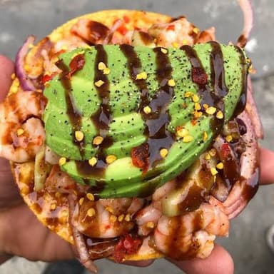 Tostada de Aguachile
