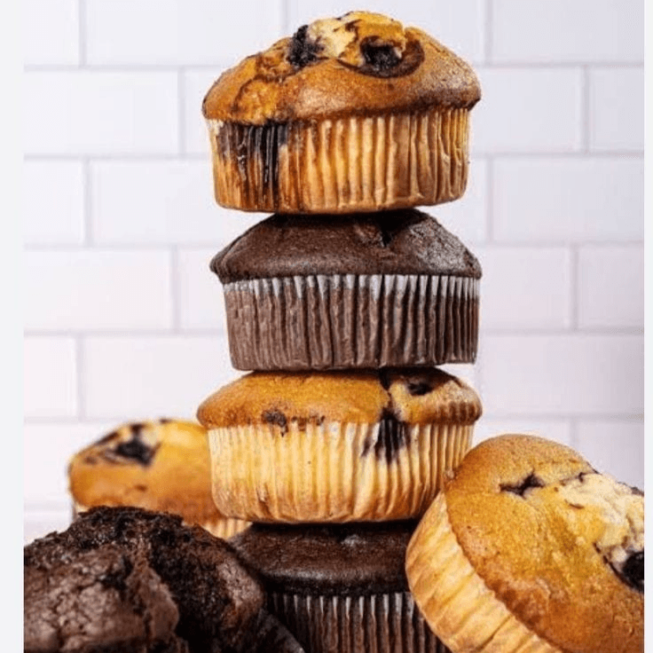 Muffin de Chispas de Chocolate