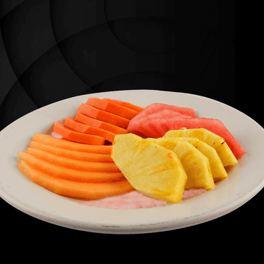 Plato De Frutas con Yogurt Natural C