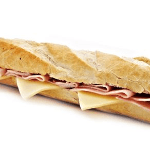 Sandwich Jamón y Queso + Te Frio