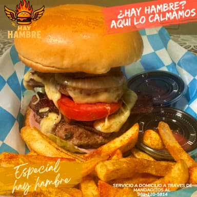 Hamburguesa Especial Hay Hambre