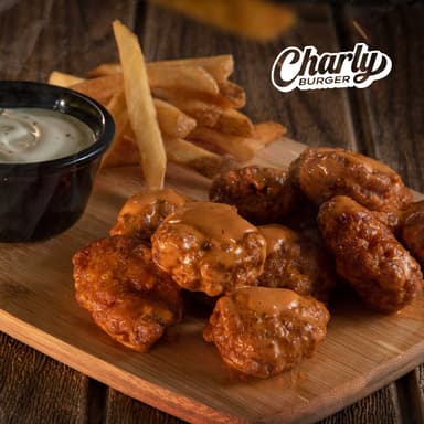 9 Piezas de Boneless con Papas