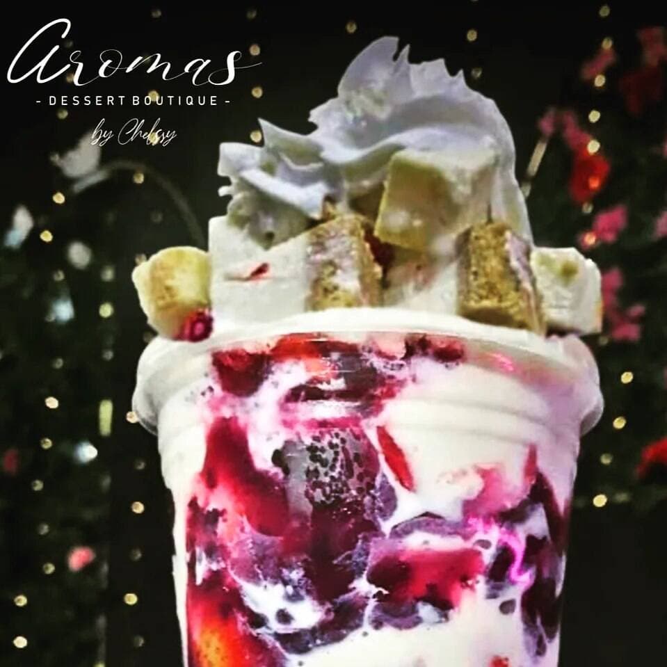 Fresas con crema Paris Hilton