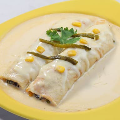 Crepa de Rajas Gratinadas