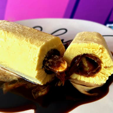 Paleta de Leche de Vainilla con Cajeta