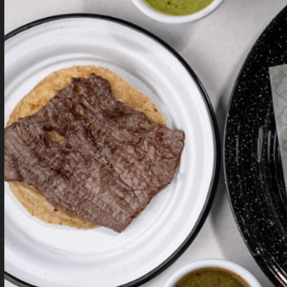Taco de Rib Eye Angus