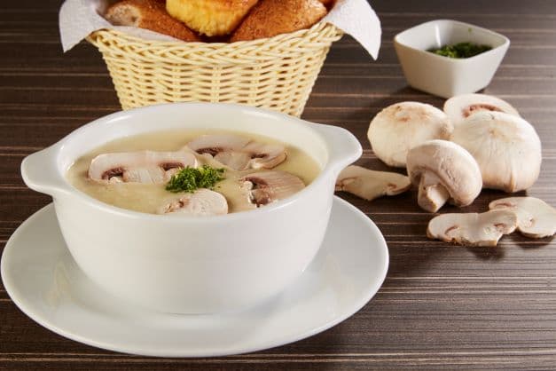 Crema de Champiñones