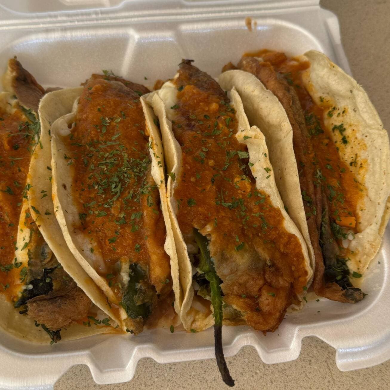 Taco de Chile Relleno