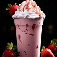 Frappe Fresas con Crema