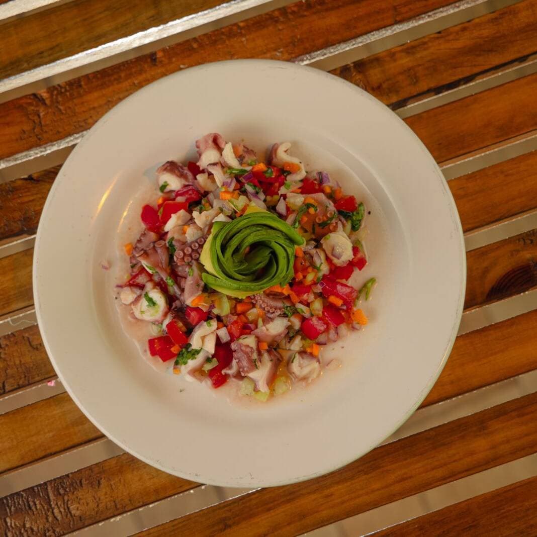 Orden de Aguachile Pulpo