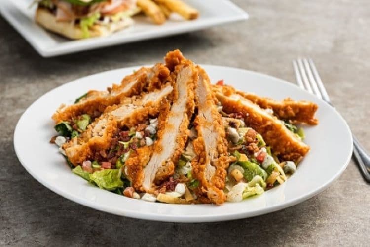 Boneless Buffalo Chicken Salad