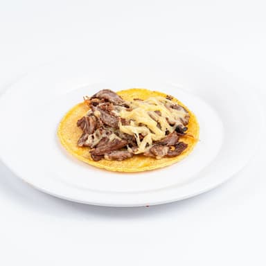 Taco De Sirloin Con Queso